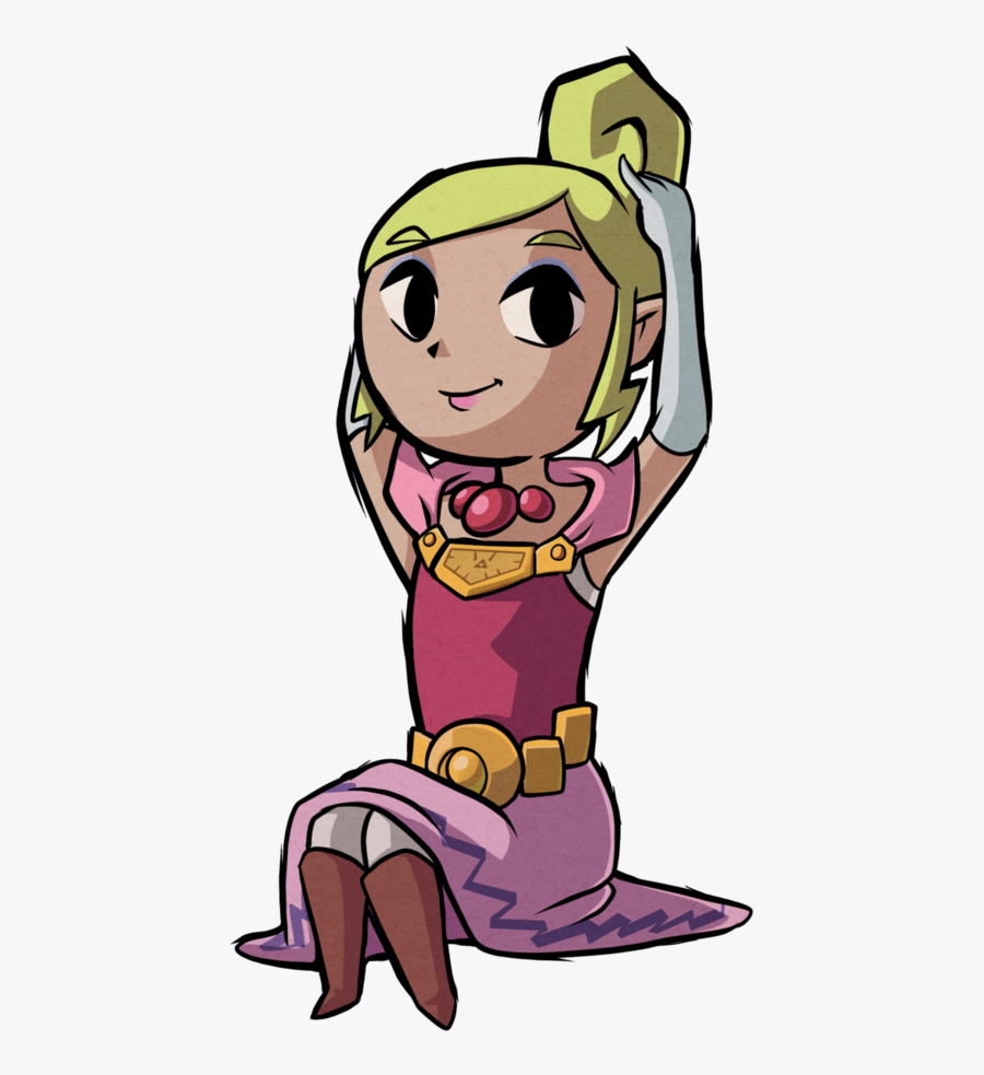 Waker Commission Zelda Tetra - Wind Waker Tetra, Transparent Clipart