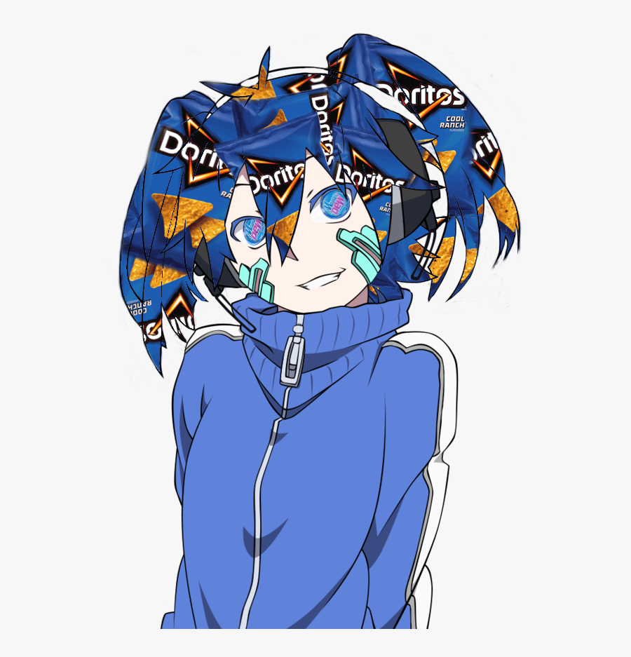 Doritos Clipart Mlg - Mekakucity Actors Ene, Transparent Clipart
