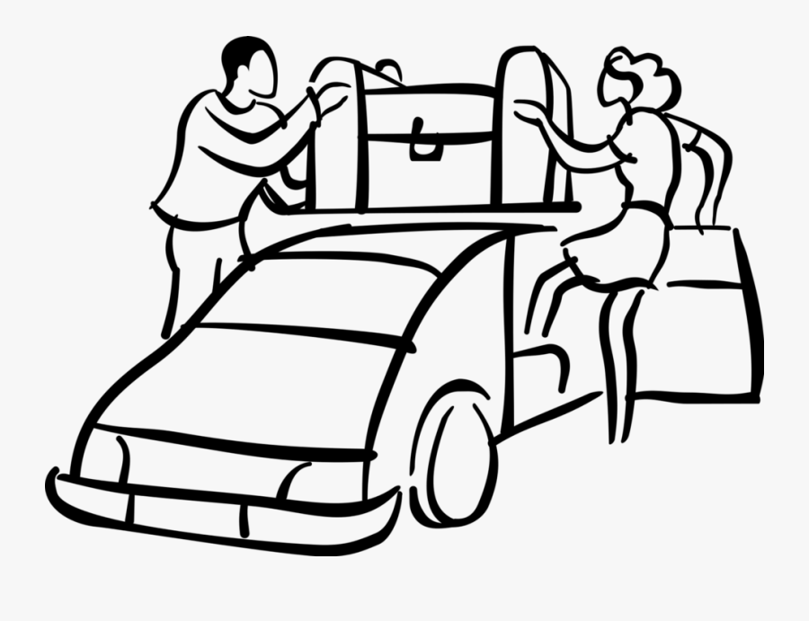 Transparent Family Driving Clipart, Transparent Clipart