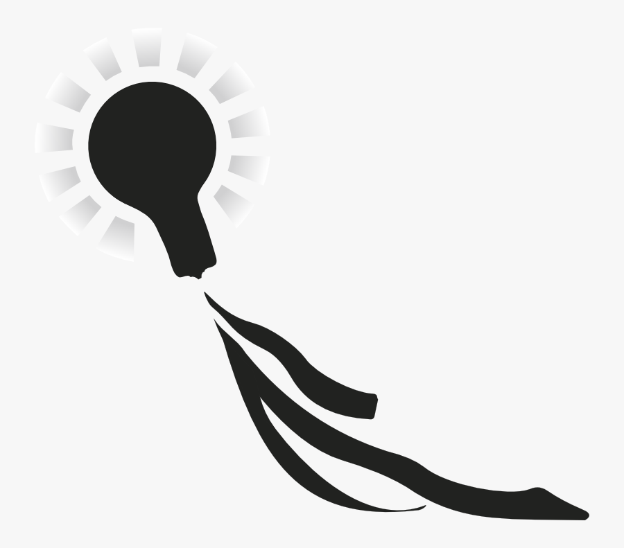 Incandescent Light Bulb, Transparent Clipart