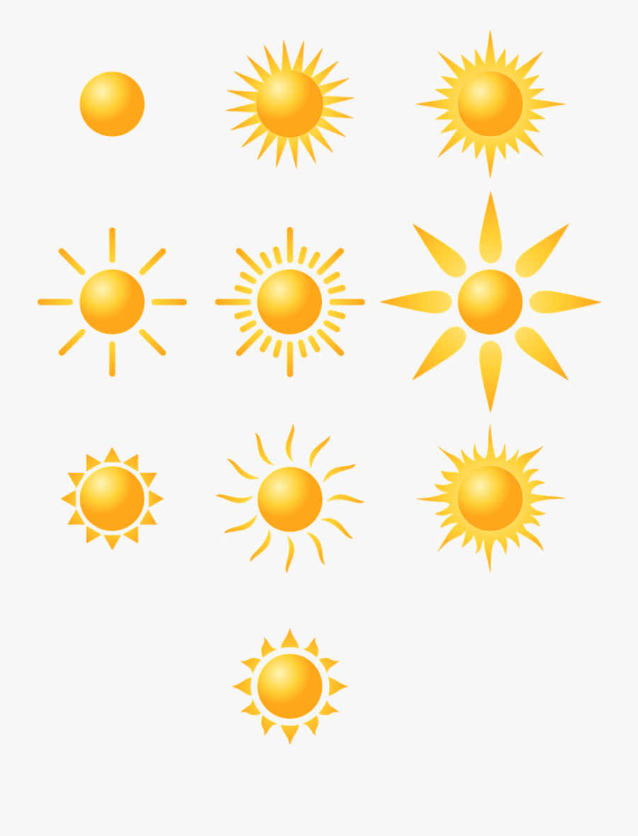Svg File Sun, Transparent Clipart