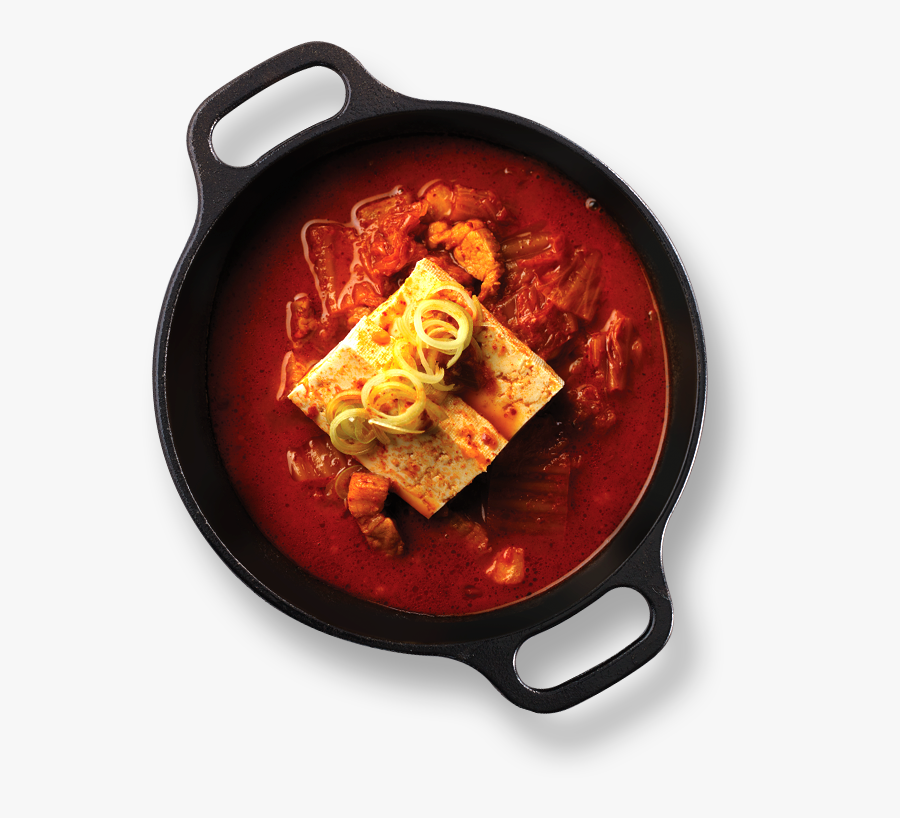 Tofu Kimchi Jjigae Image - Maeuntang, Transparent Clipart
