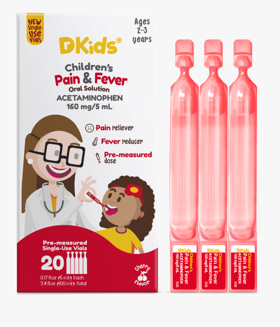 Benadryl Single Dose Vials, Transparent Clipart
