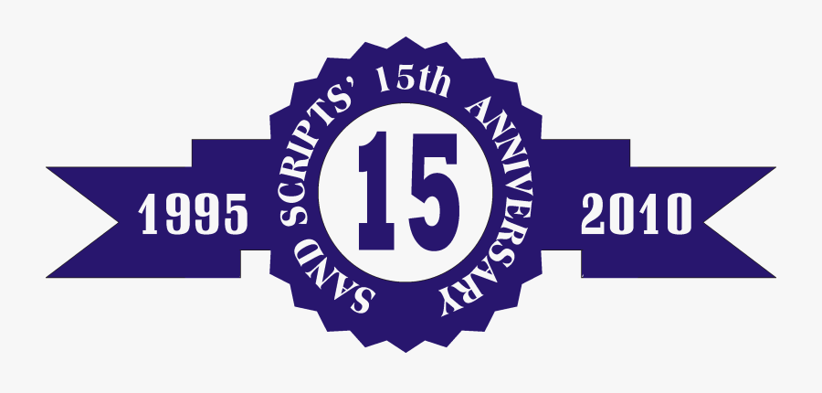 15 Year Business Anniversary Clipart - 50 Years Company Anniversary, Transparent Clipart