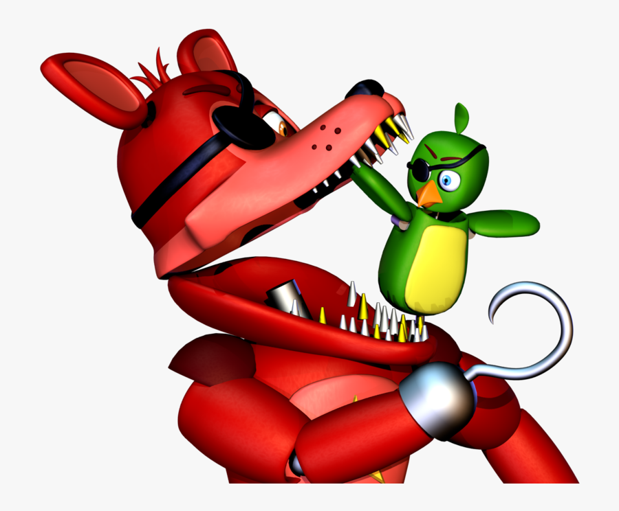 Rockstar Foxy Wip 3 By Bantranic - Fnaf Rockstar Foxy, Transparent Clipart