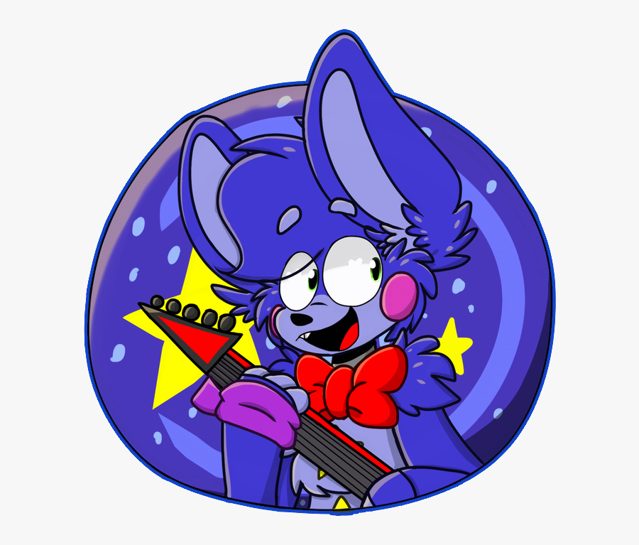 Rockstar Bonnie [fnaf] By Pegasusvixen7950 - Fnaf Rockstar Bonnie Fanart, Transparent Clipart
