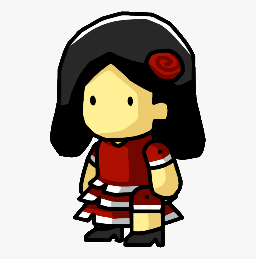 Scribblenauts Flamenco Dancer - Scribblenauts Dancer, Transparent Clipart