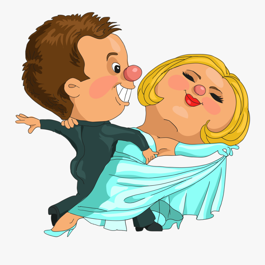 Png Clip Art - Cartoon Couple Images Funny, Transparent Clipart