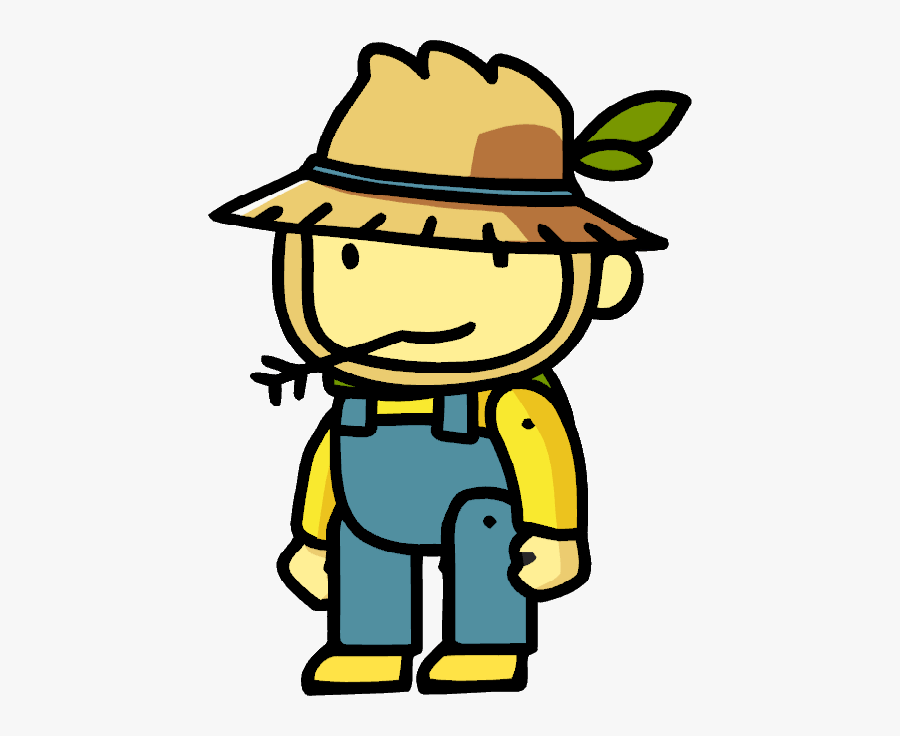 Scribblenauts Edwin - Scribblenauts Maxwell's Brothers, Transparent Clipart