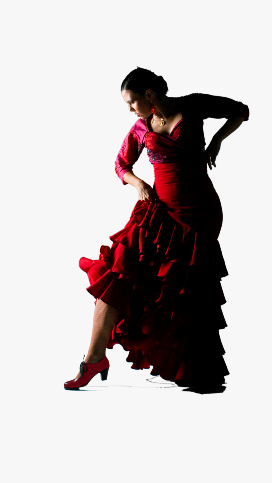 Bailadora Flamenca Png Clipart , Png Download - Flamenca Png, Transparent Clipart