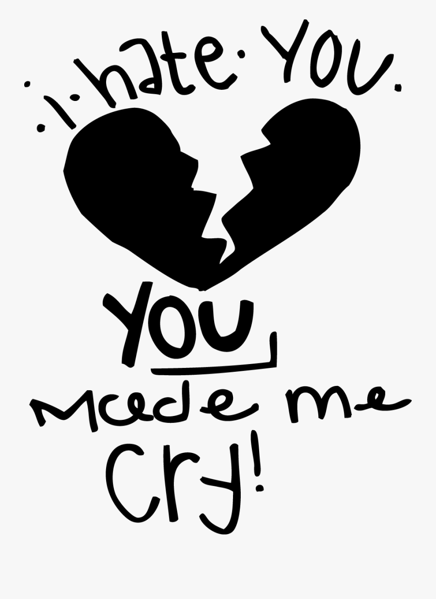 Clip Art I Hate You Clipart - Illustration, Transparent Clipart