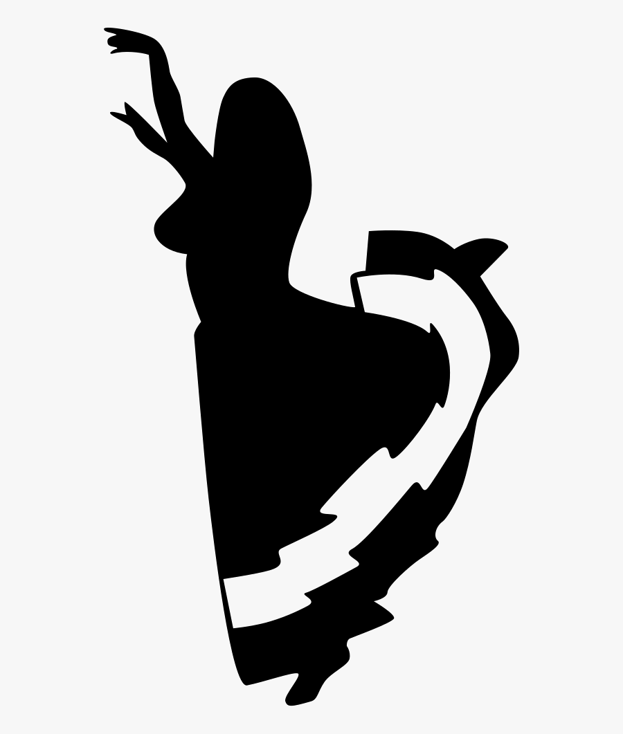 Flamenco Dancer Woman Comments - Dance Icon Png, Transparent Clipart