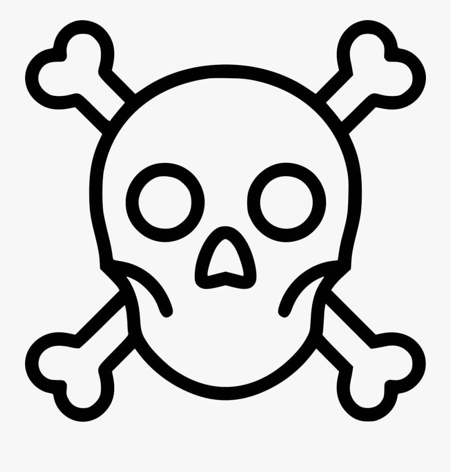 Skull Crossbones Anatomy Warning Poison Comments - One Piece Stampede Logo, Transparent Clipart