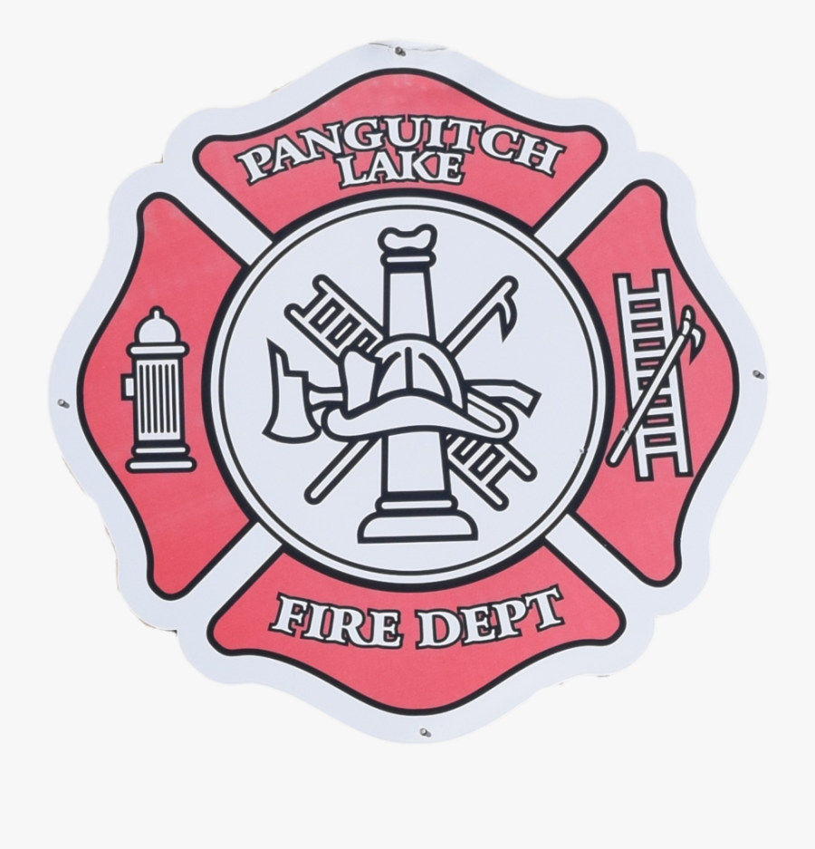 Lincoln Fire & Rescue - White Fire Department Logo, Transparent Clipart