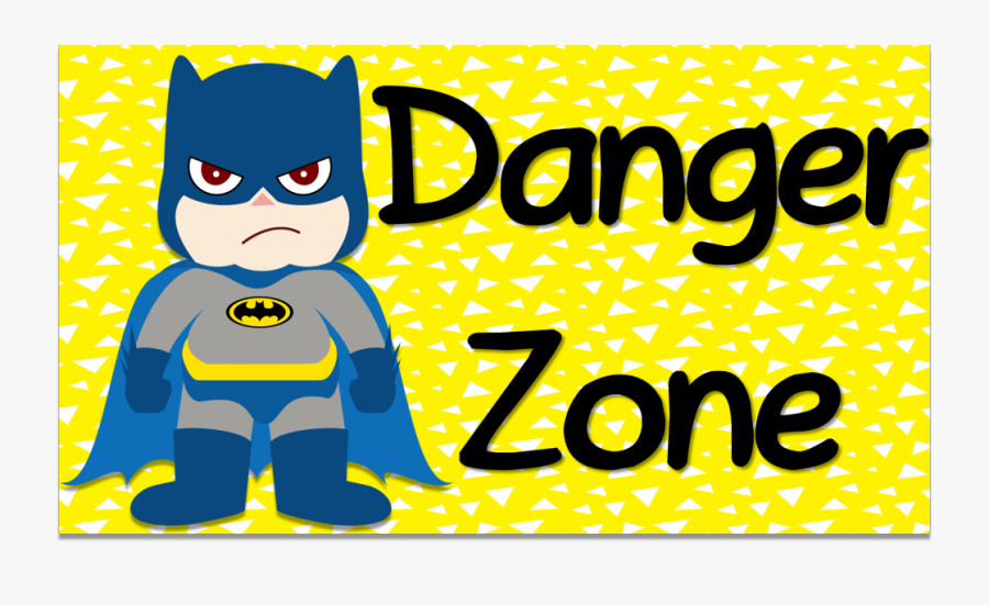 Danger Zone Superhero, Transparent Clipart