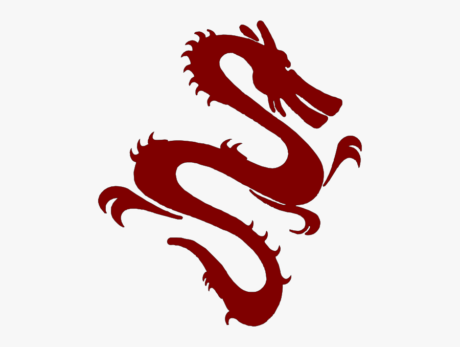 Transparent Alabama Football Clipart - Chinese Red Dragon Clip Art, Transparent Clipart