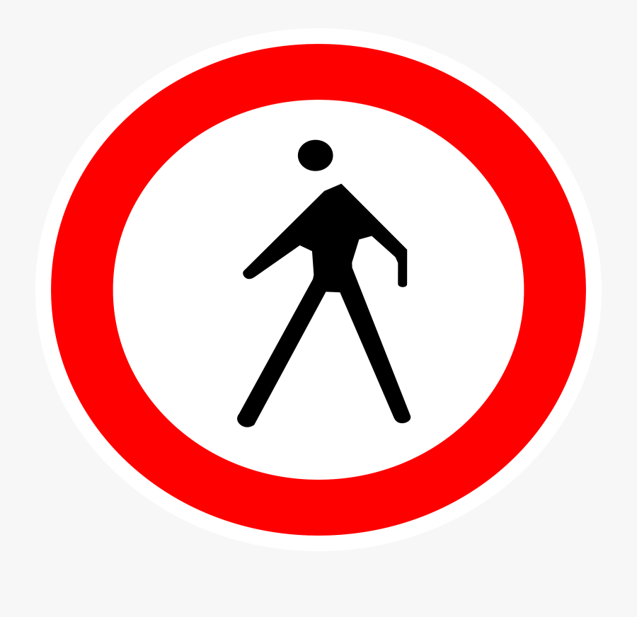 Free Clip Art "no Entrance Sign Martin 01r - Twitter, Transparent Clipart