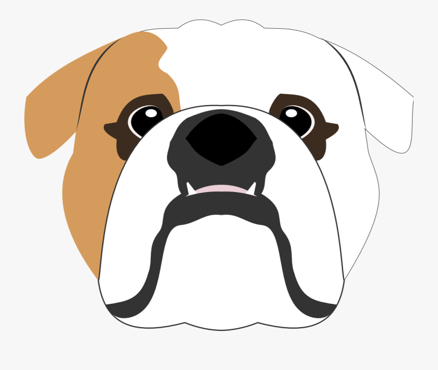 English Bulldog Vector Design - Vector Images English Bulldog, Transparent Clipart