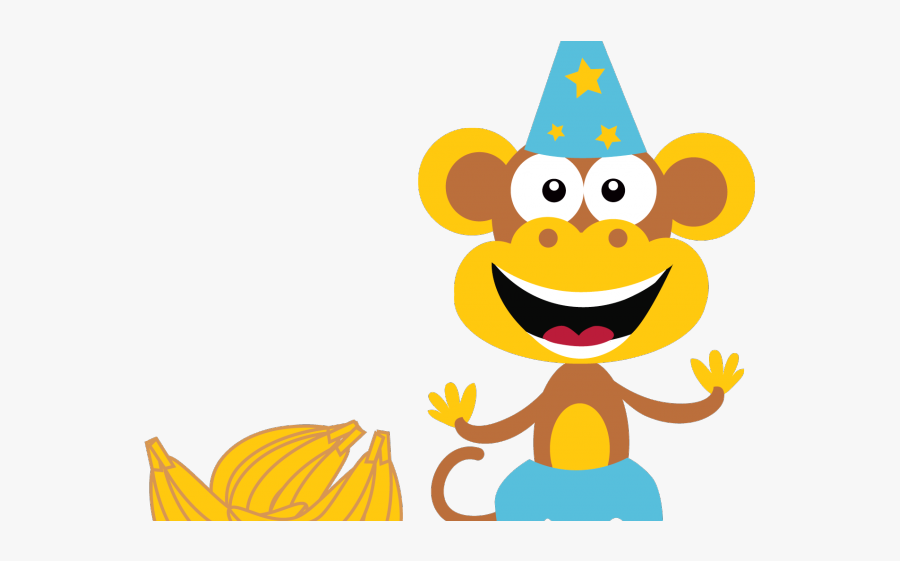 Summer Monkey Clipart, Transparent Clipart