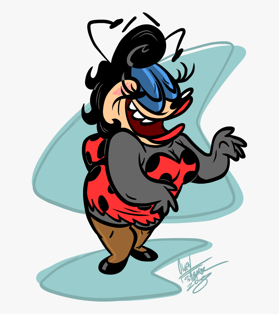 “i Had To Get My Chubby Girl Fix X X Happy - Cartoon, Transparent Clipart