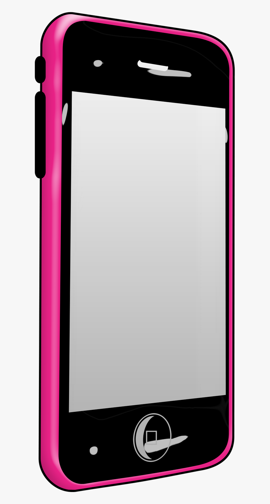 Mobile Phone, Transparent Clipart