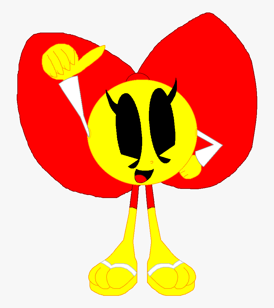Ms Pac Man Casual Clothes By Cheezn - Ms. Pac-man, Transparent Clipart