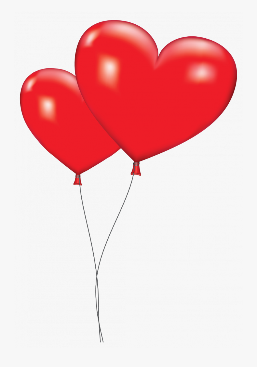 Clipart Download Balloon Clipart No Background - Transparent Background Heart Balloon Png, Transparent Clipart