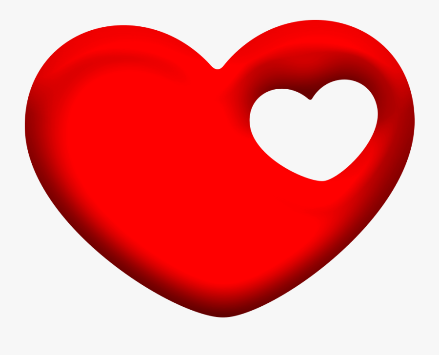 Love Heart Png Transparent - Png Transparent Clipart Love, Transparent Clipart