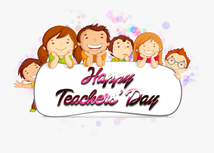 Happy Teachers Day Png, Transparent Clipart