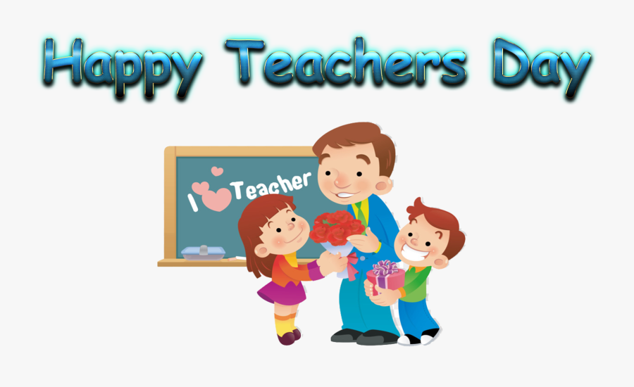 Happy Teachers Day 2018 - Happy Teachers Day Png, Transparent Clipart