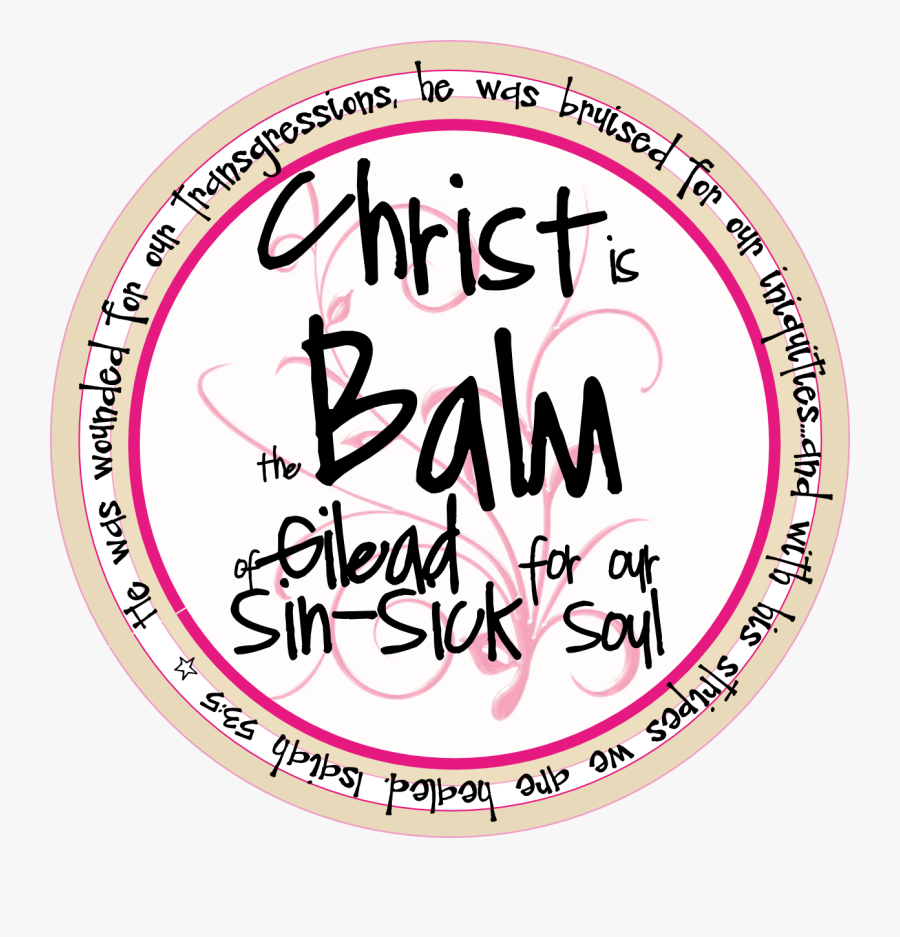In The Word Jesus - Balm Of Gilead, Transparent Clipart
