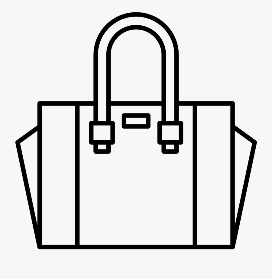 Hand Bag Svg Png Icon Free Download Ⓒ - Outline Image Of Hand Bag, Transparent Clipart