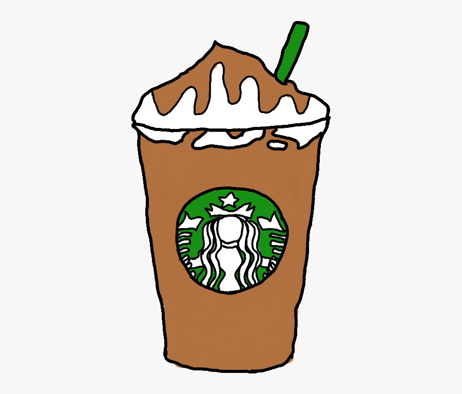 #starbucks #frap #coffee #drawn #handdrawn #art #starbucksart, Transparent Clipart