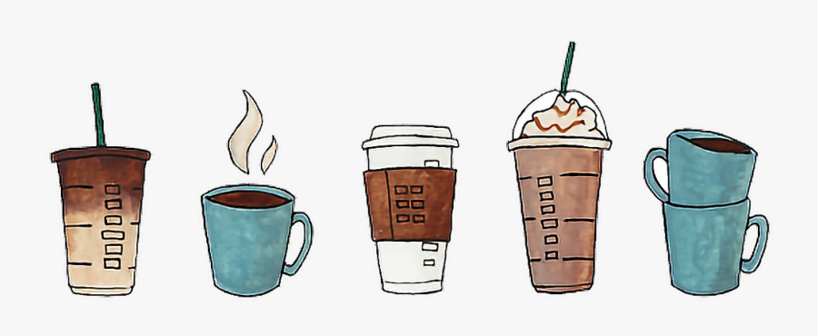 Download #coffee #starbucks #icedcoffee #freetoedit - Cafe Sticker ...