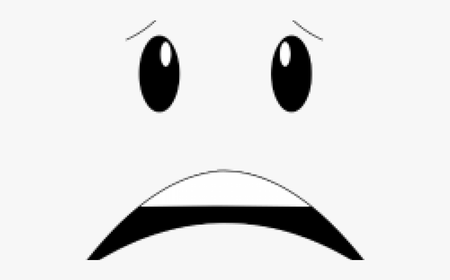 Worried Face, Transparent Clipart