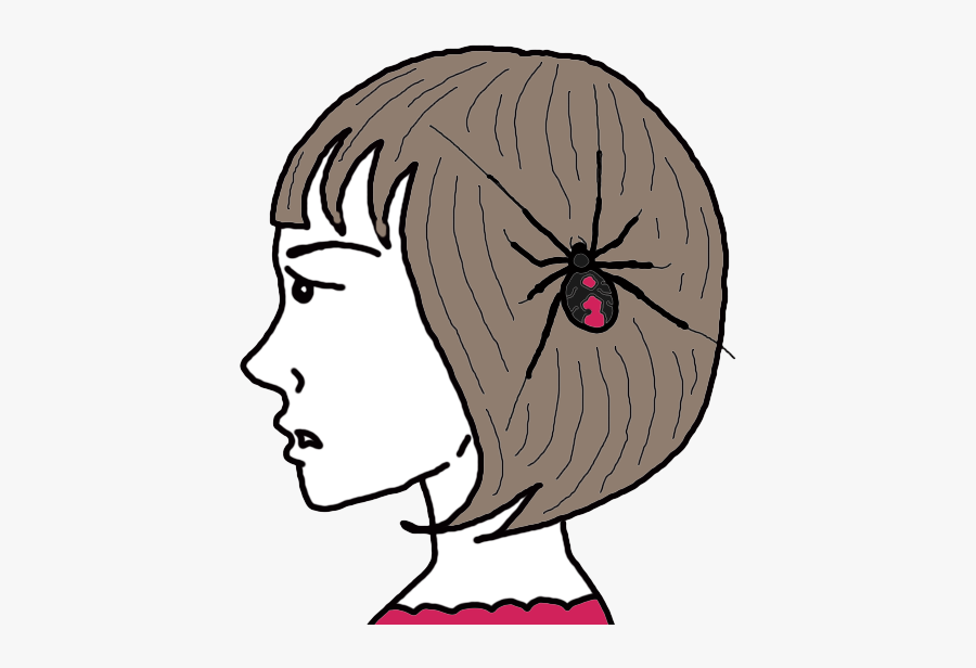 Spiders Crawling - Spider Crawling On A Arm, Transparent Clipart