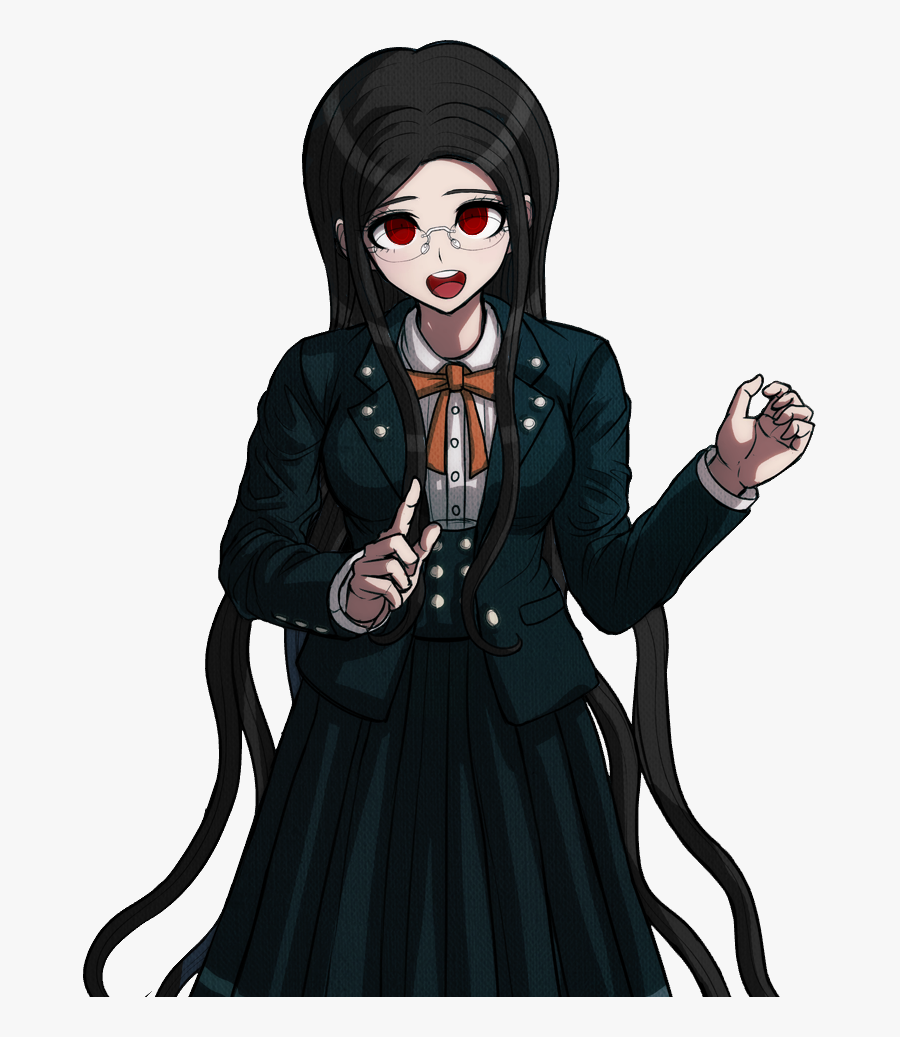 Daily Black Hair/red Eyes - Tsumugi Shirogane Sprites Transparent, Transparent Clipart