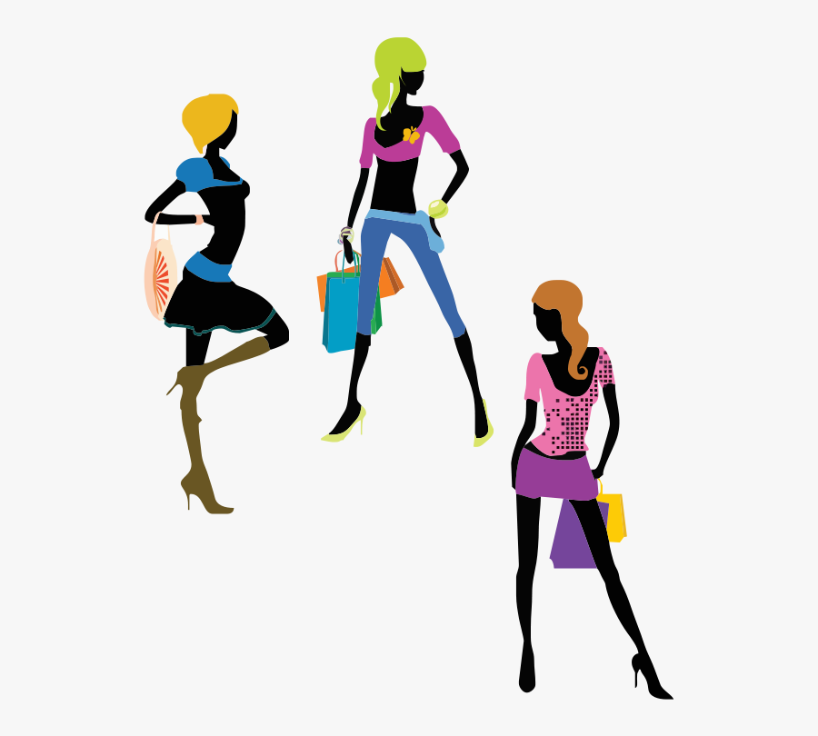 How To Set Use Glamour Girls Clipart - Fashion Clothes Clipart Png, Transparent Clipart