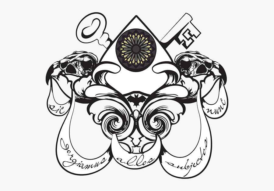 The Addams Family Motto, This Has Remained Special - Family Crest Gothic, Transparent Clipart