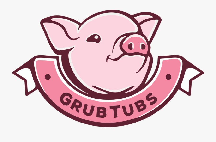 Grubtubs Turns Food Waste Into Animal Feed - Grubtubs Logo, Transparent Clipart