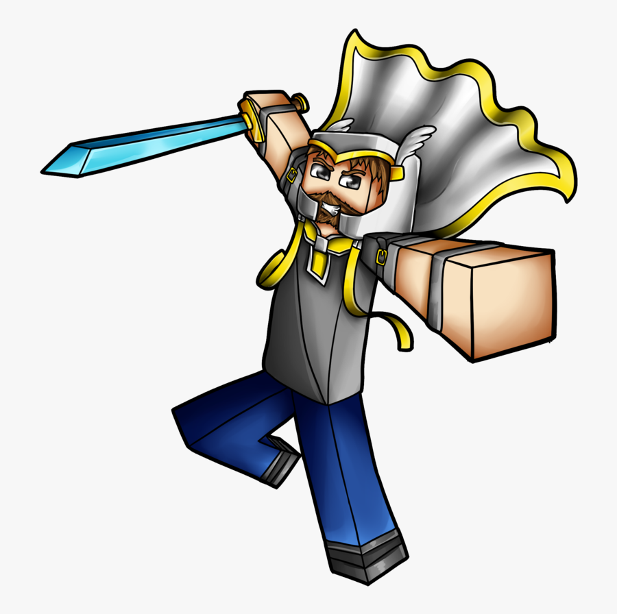 Clip Art Drawing Avatar Creature - Minecraft Avatar Png, Transparent Clipart
