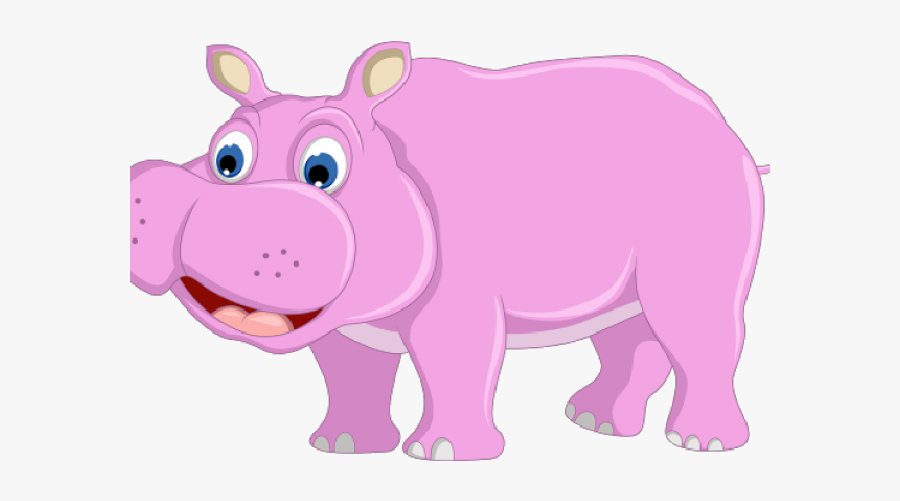 Creature Clipart Hippo - Hippo Baby Clipart Animals, Transparent Clipart