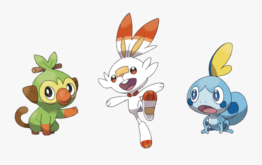 Nothing Else Was Really Revealed Other Than The Three - Scorbunny Grookey, Transparent Clipart