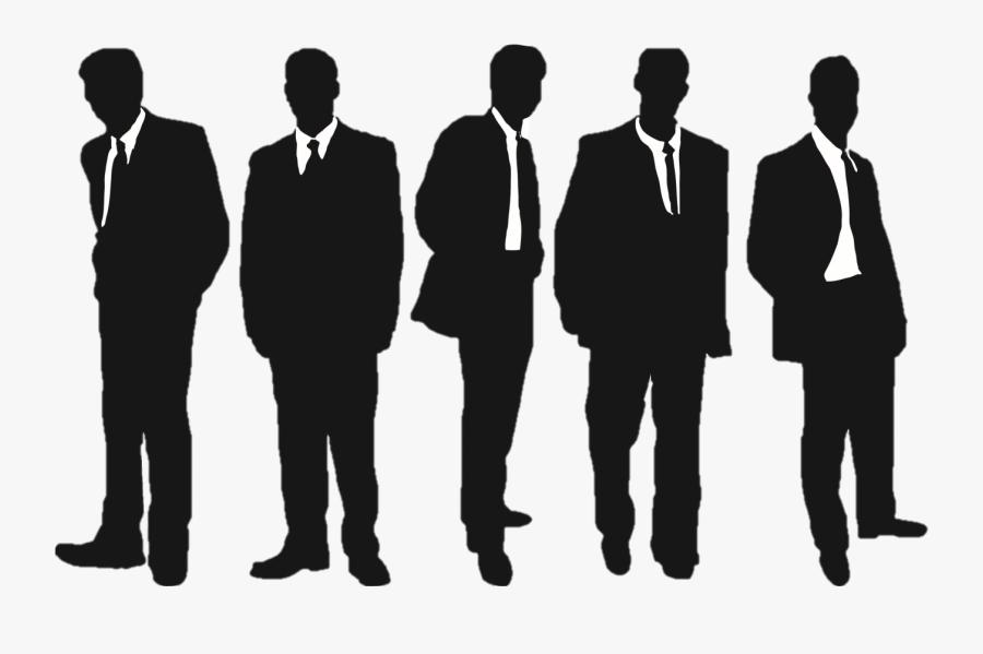 Png Freeuse Library Businessperson Royalty Free Clip - Men In Suits Silhouette, Transparent Clipart