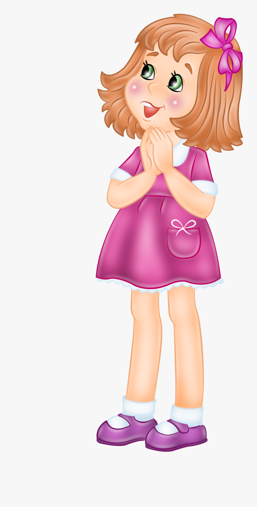 Girl, Transparent Clipart