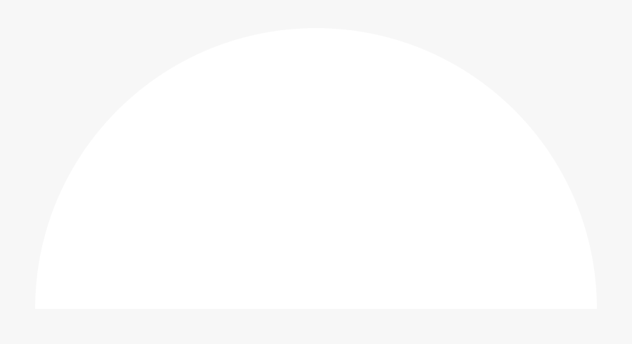 64 Png V White Half Circle Transparent - Semi Circle White Png, Transparent Clipart