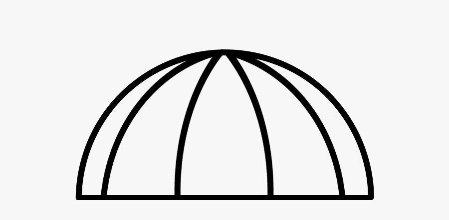Dome Awning Design, Transparent Clipart