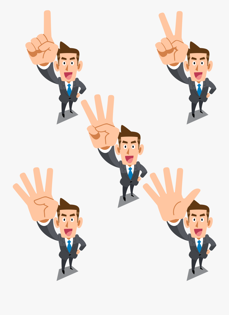 Vector Business People Material Illustration Collar, Transparent Clipart