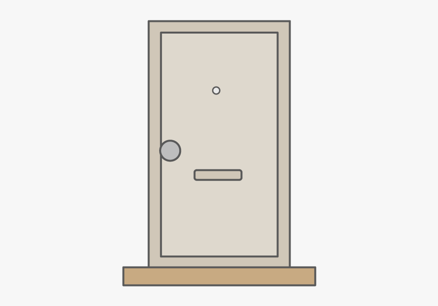 Home Door, Transparent Clipart