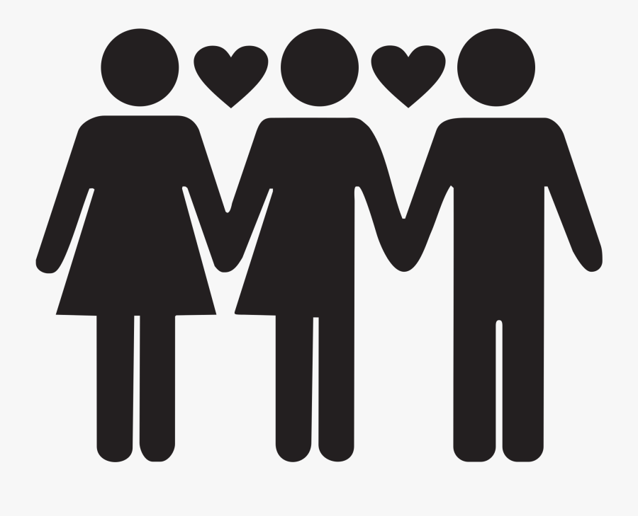 Polyamory Relationship, Transparent Clipart